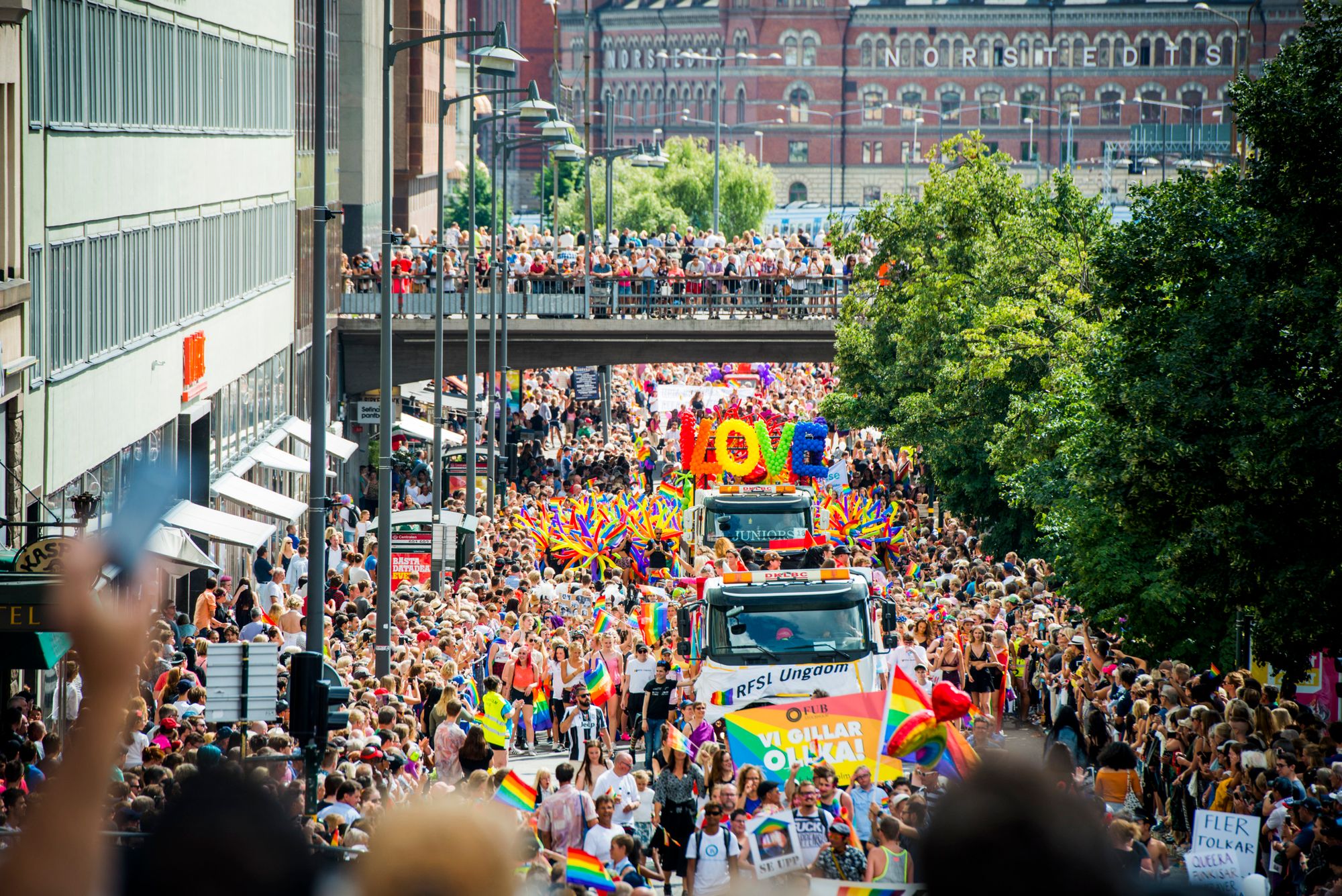 A photo of the Stockholm Pride