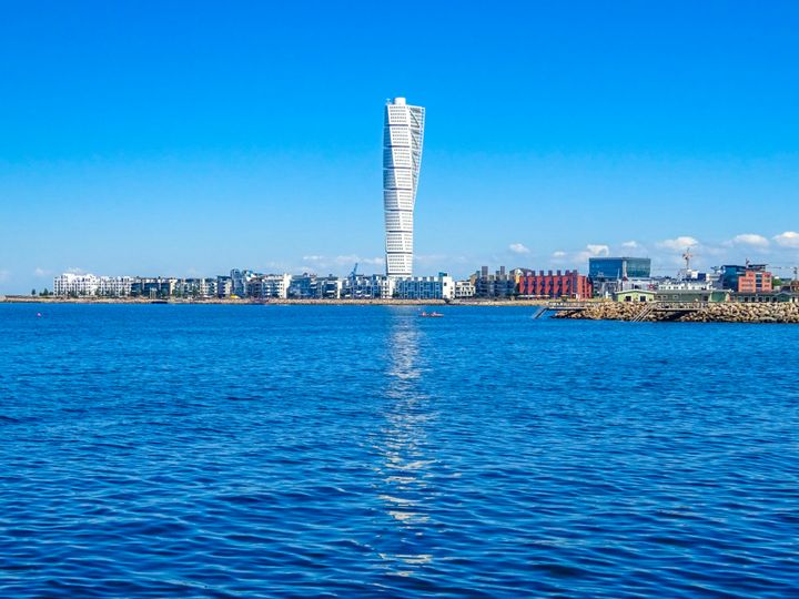 Photo of Turning Torso building in Malmö, Sweden