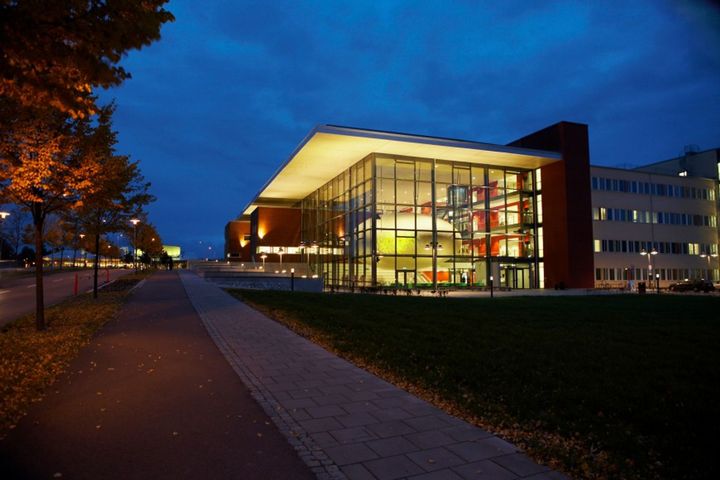 Photo of Karlstad University campus in Sweden