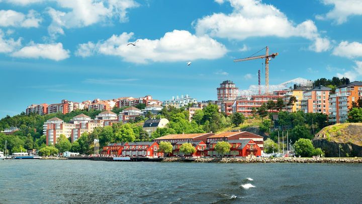 A picturesque view of Nacka in Sweden