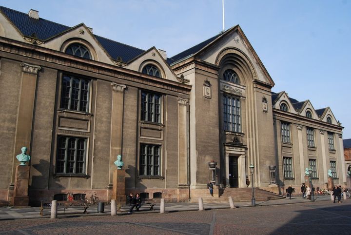 A view of University of Copenhagen's campus building