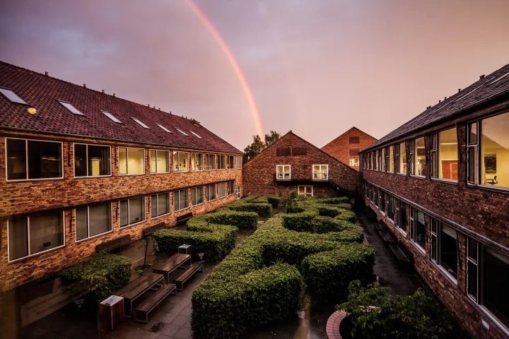 Campus of Aarhus University in Aarhus, Denmark