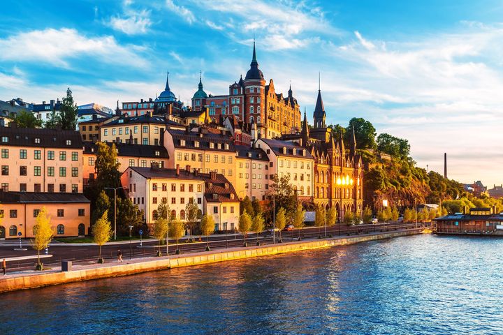 Old Town in Stockholm, Sweden