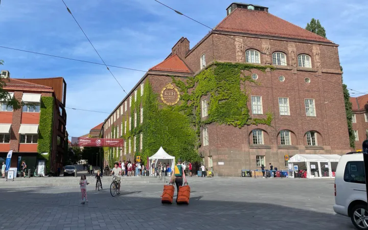 The KTH Royal Institute of Technology campus in Stockholm, Sweden